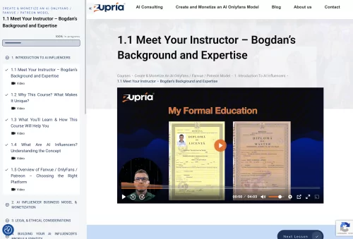 Zupría's NSFW AI Influencer Course